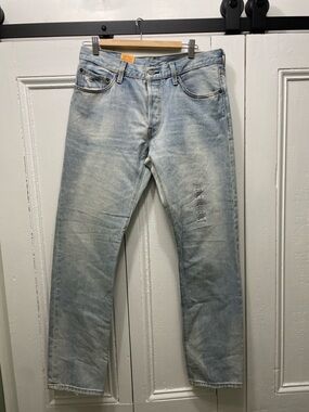 Levi's Light Blue Straight Leg Jeans